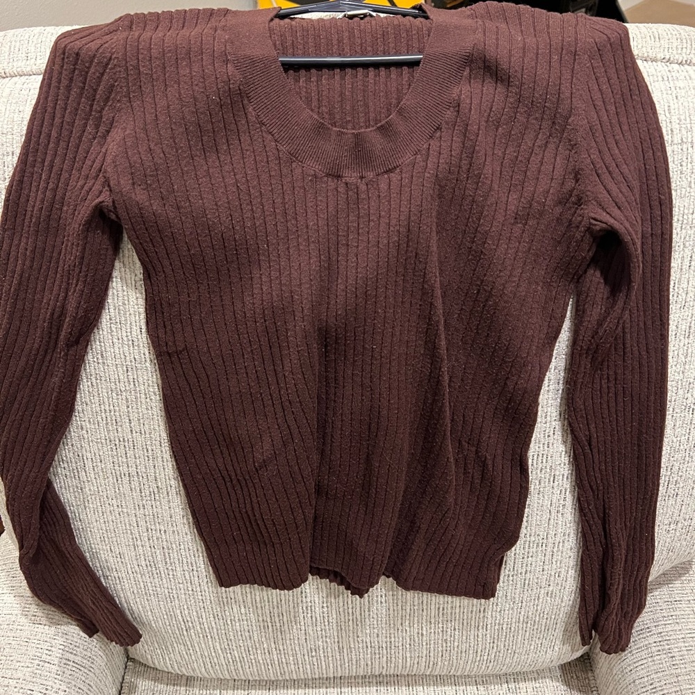 A new day (Target) brown fall sweater